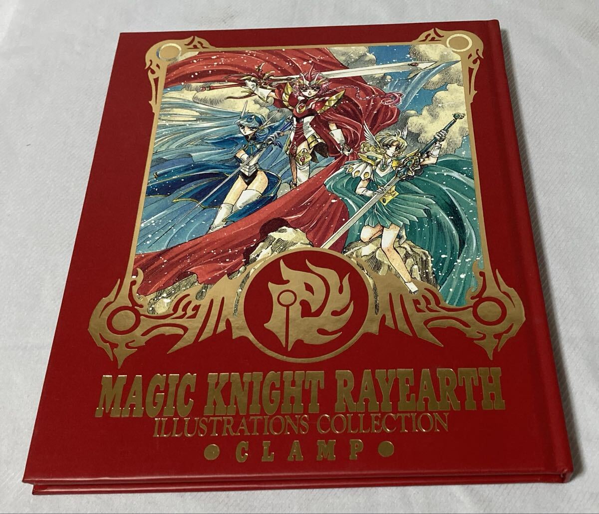 T-8617☆ 魔法騎士レイアース 原画集 ILLUSTRATIONS COLLECTION