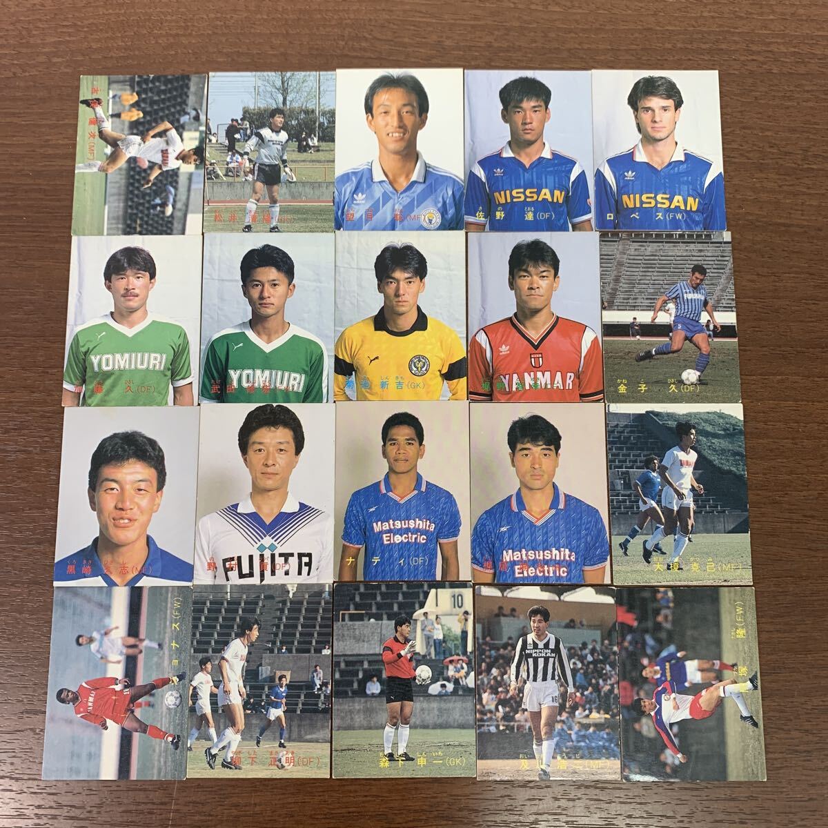 中古】1991～1992 カルビー サッカーチップスカード No.6 堀池巧 読売