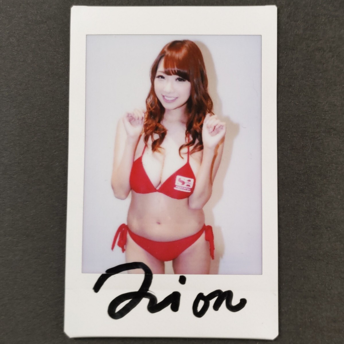 未使用】安齋らら RION 直筆サイン入り特典チェキの落札情報詳細