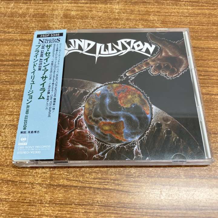 帯付【BLIND ILLUSION/THE SANE ASYLUM/ブラインド・イリュージョン