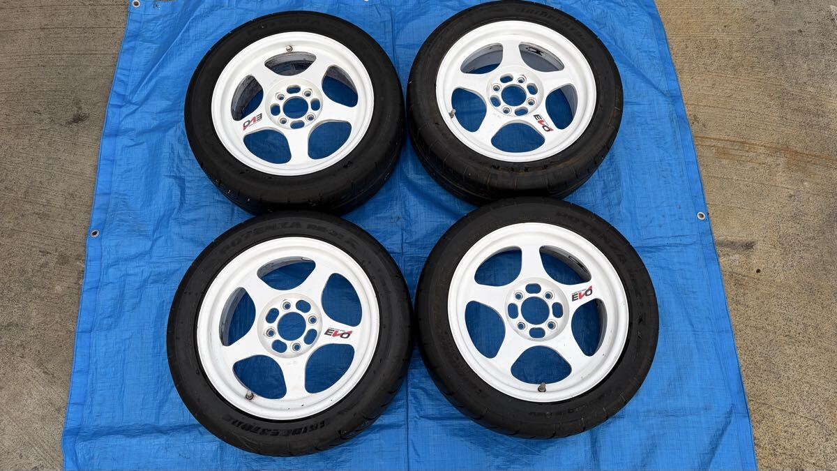 希少 絶版 鍛造 リーガマスター EVO 17インチ 7J +45 PCD114.3 5H 4本
