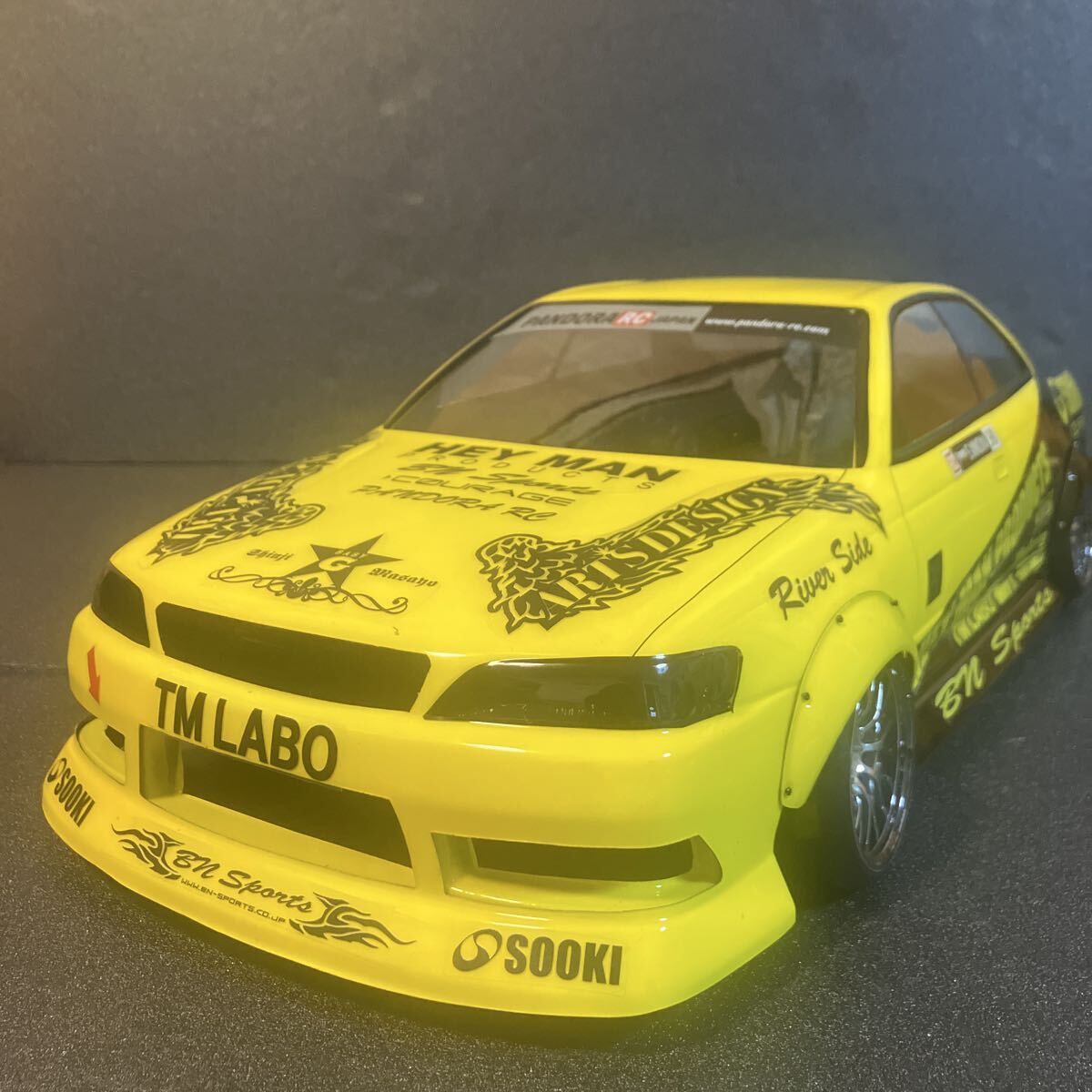 新品】パンドラ PANDORA BN-Sports JZX100 マークⅡ ラジコン 1/10