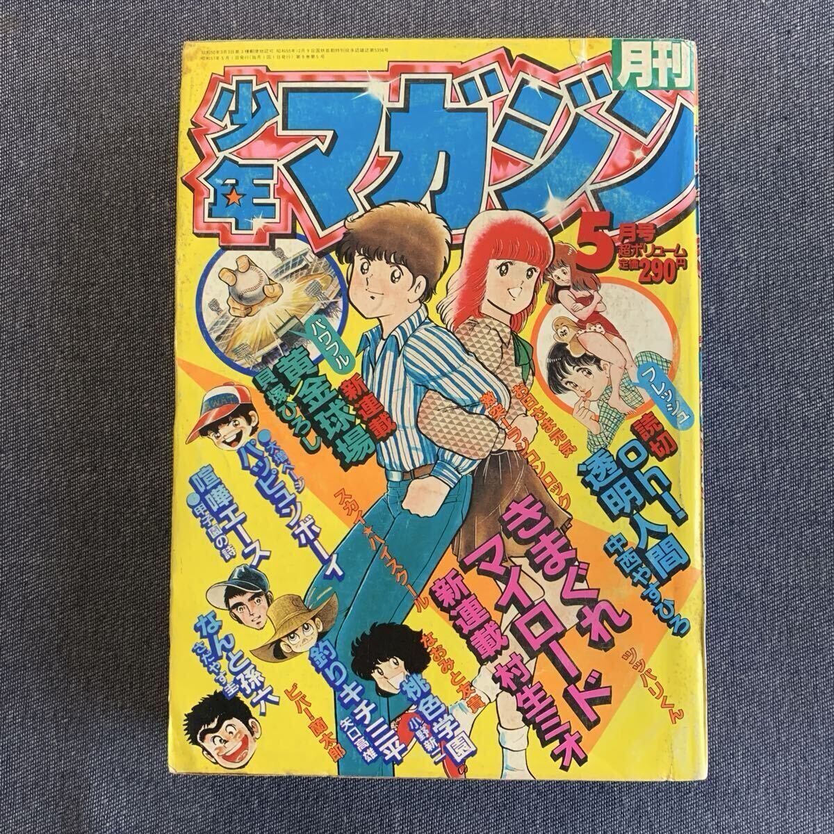 ☆月刊少年マガジン 1983年8月号 めぐり愛ハウス、龍王伝、愛して