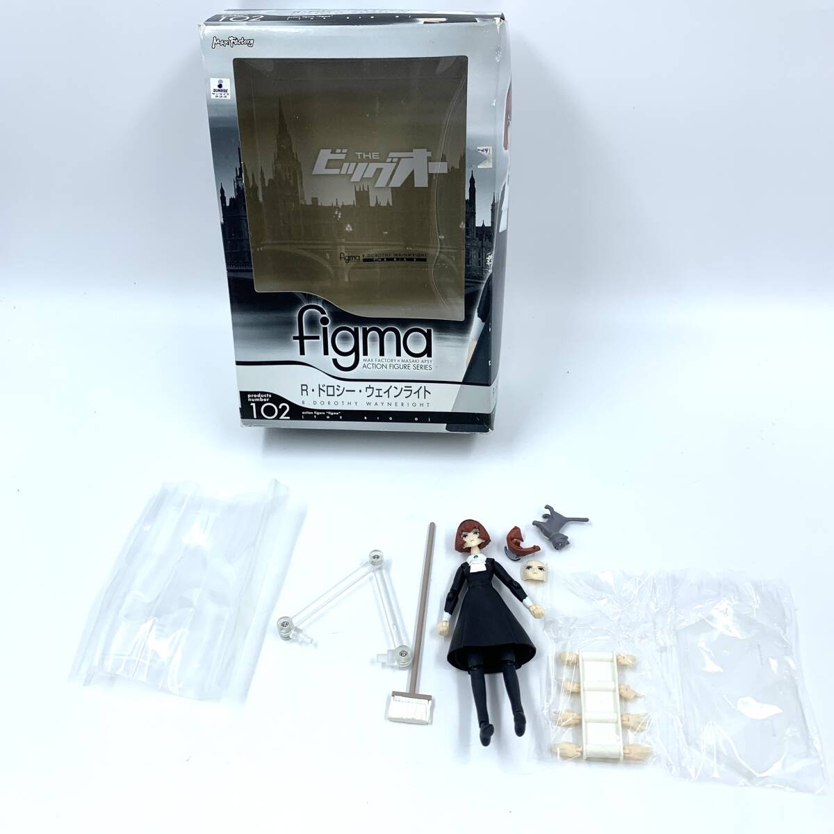 figma THE ビッグオー R・ドロシー・ウェインライト 中古 箱なしの落札
