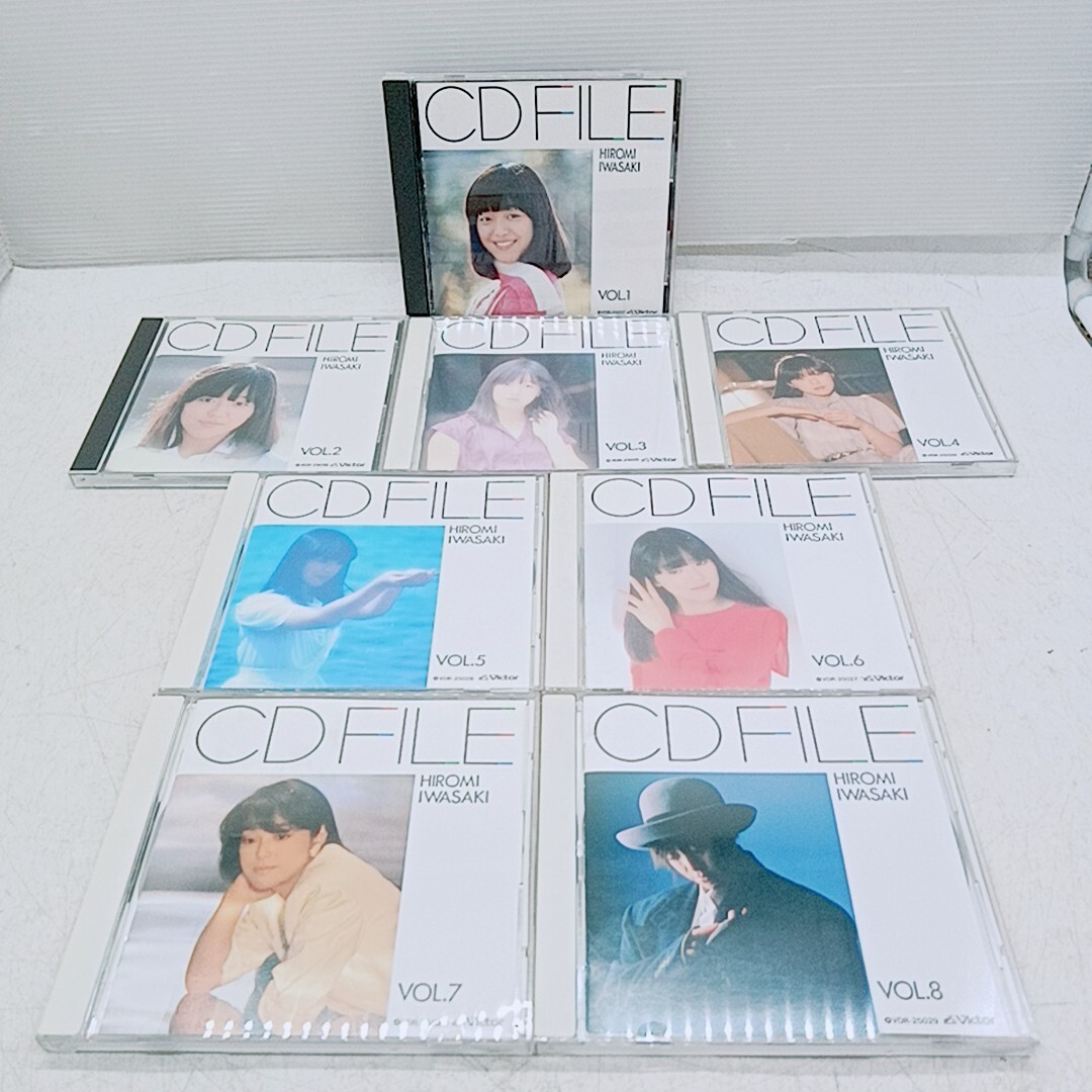 駄菓子屋系・岩崎宏美・サイン入り（印刷）・ミニブロマイド・2種