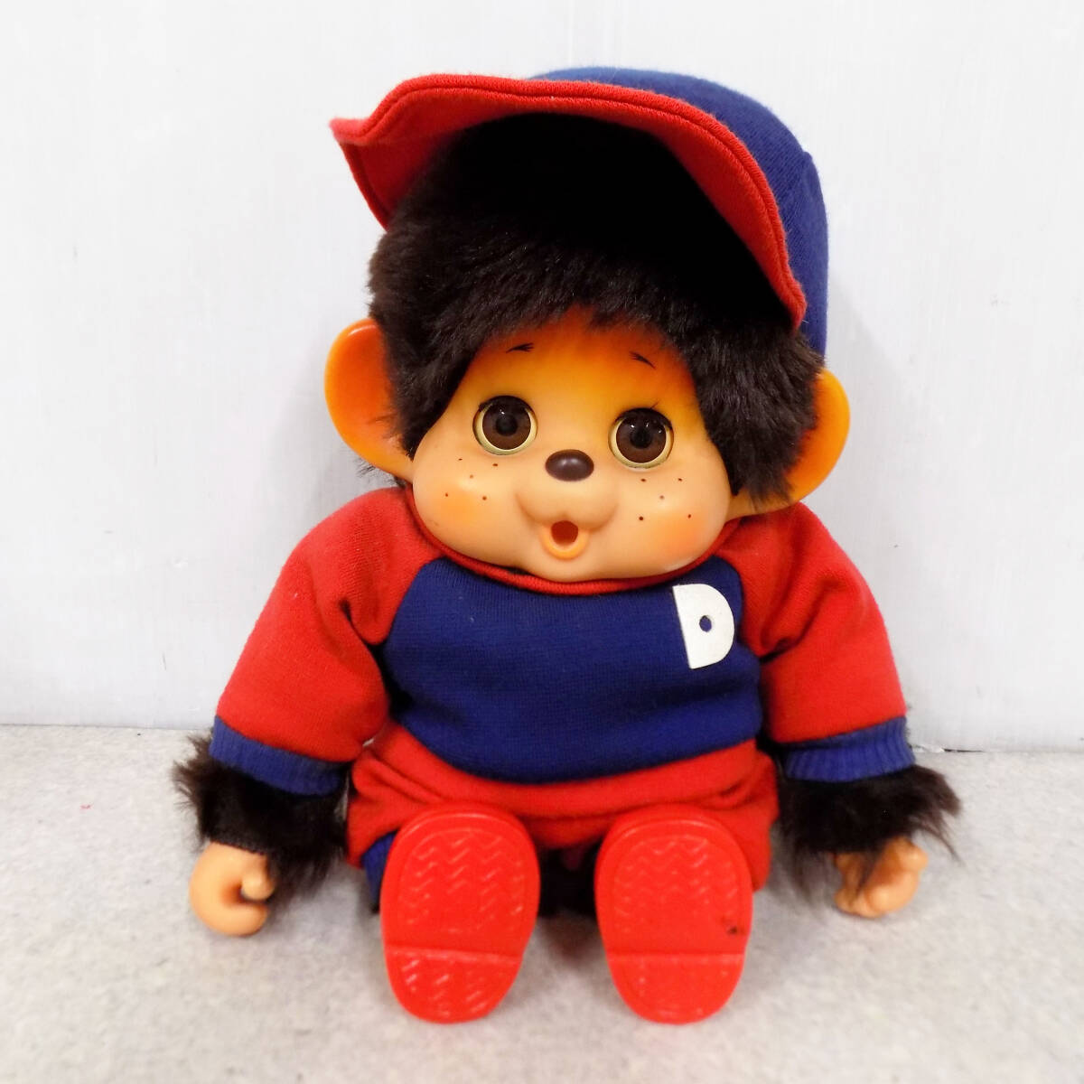 傷や汚れあり】昭和 レトロ まごころのぬいぐるみ モンチッチ 大助くん