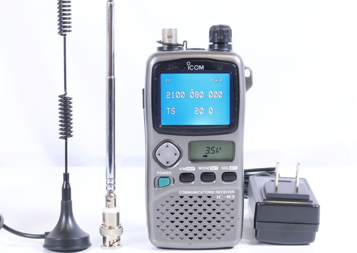 アイコム IC-R20 0.15～3304.999MHz オールモード広帯域受信機 SSB(USB