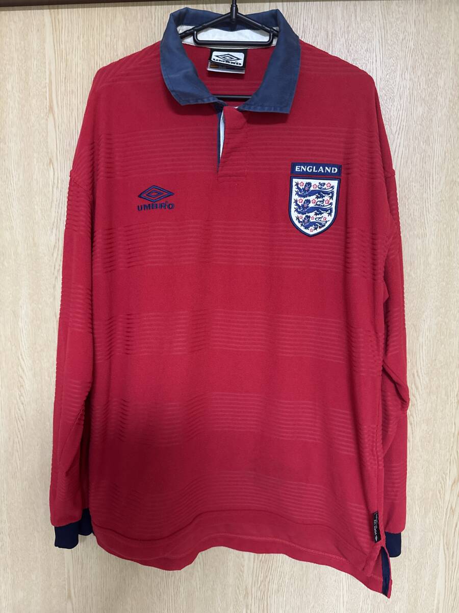 サッカー イングランド代表 ユニフォーム 2000 - 2001 AWAY アンブロ