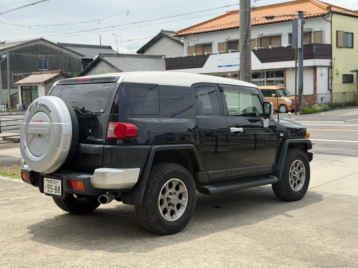走行距離 93000 km】トヨタ FJクルーザー GSJ15W オフロードパッケージ 