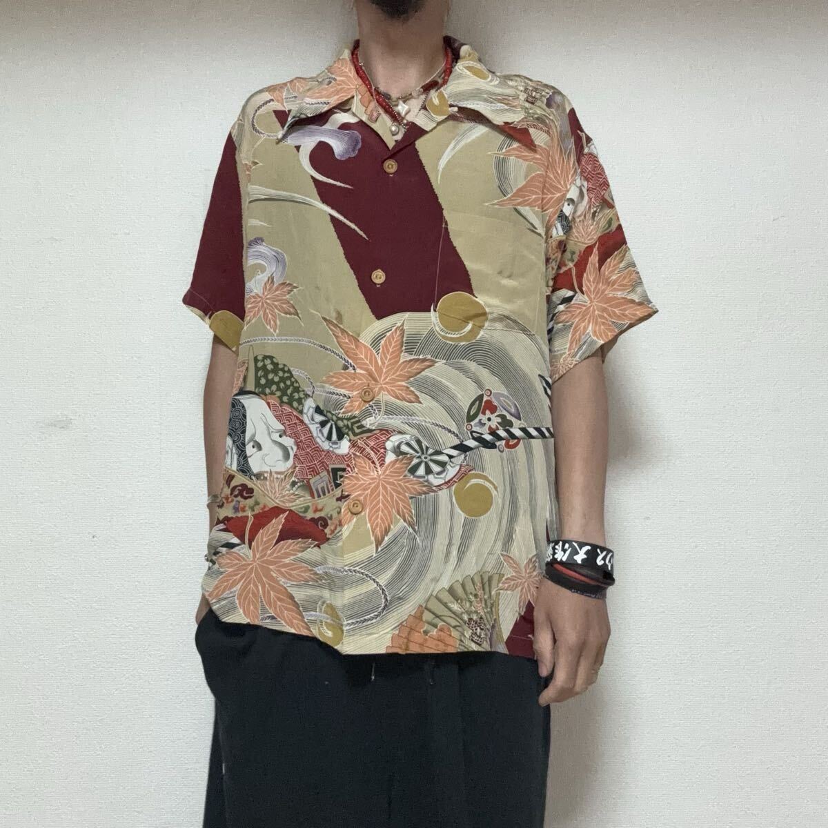 CROPPED HEADS クロップドヘッズ 猪鹿蝶 花札 リバーシブル スカジャン