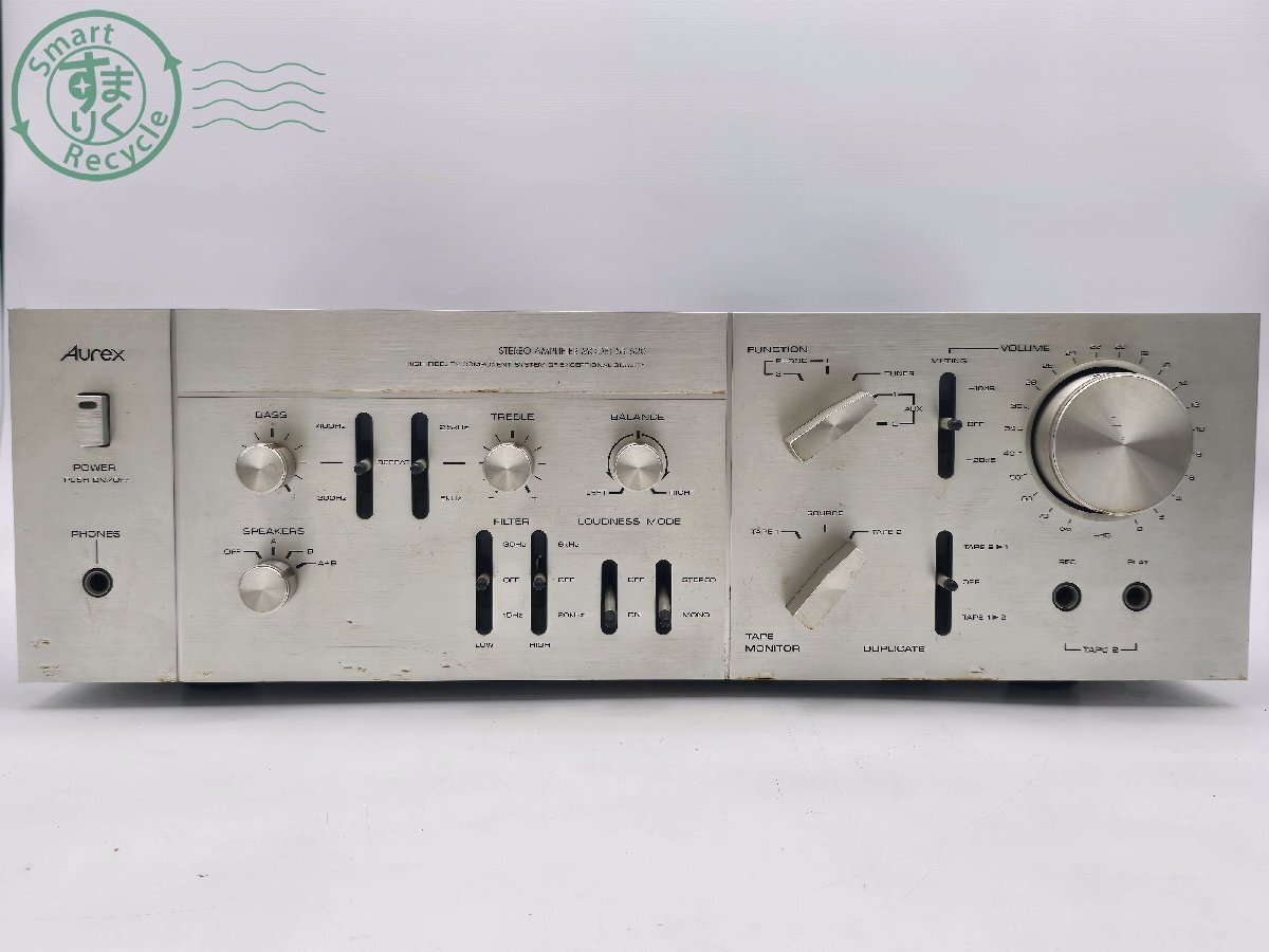 ☆ Aurex SB-410 プリメインアンプ メンテ済動作品 当時69,000円 70