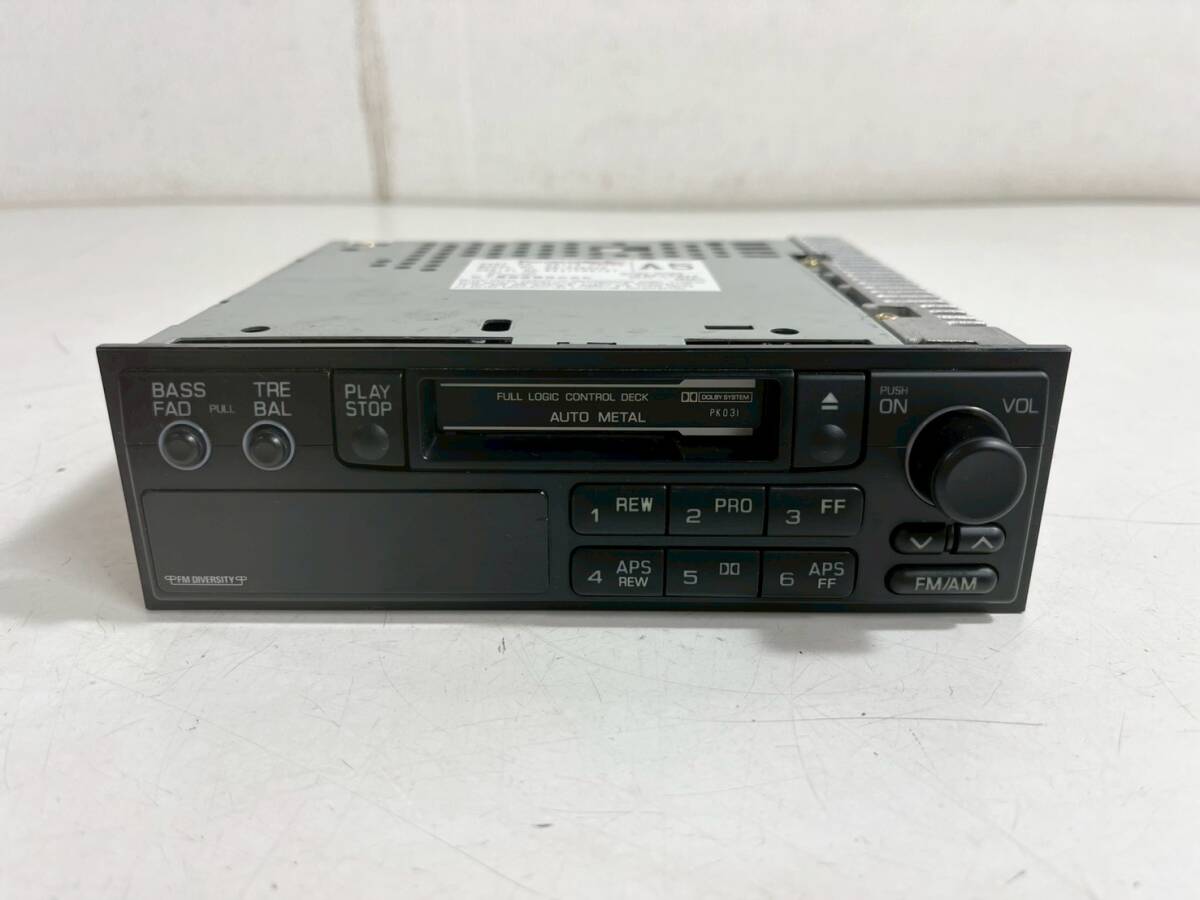 中古】希少？ BNR32 スカイライン GT-R 日産 純正 オーディオ カセット