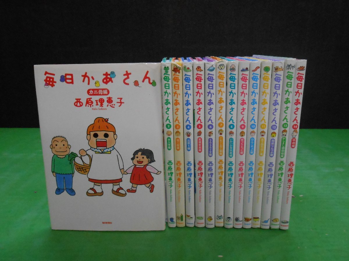 y5855 「毎日かあさん」全36巻セット レンタル用DVD/森公美子/田口浩正