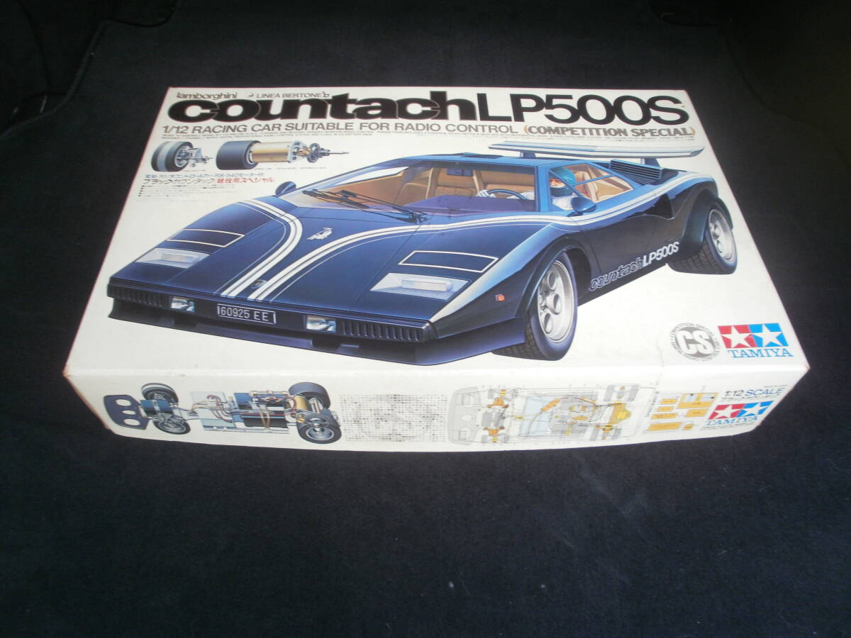 未使用】【組立途中品】 タミヤ 1/12 電動RCカー ブラック