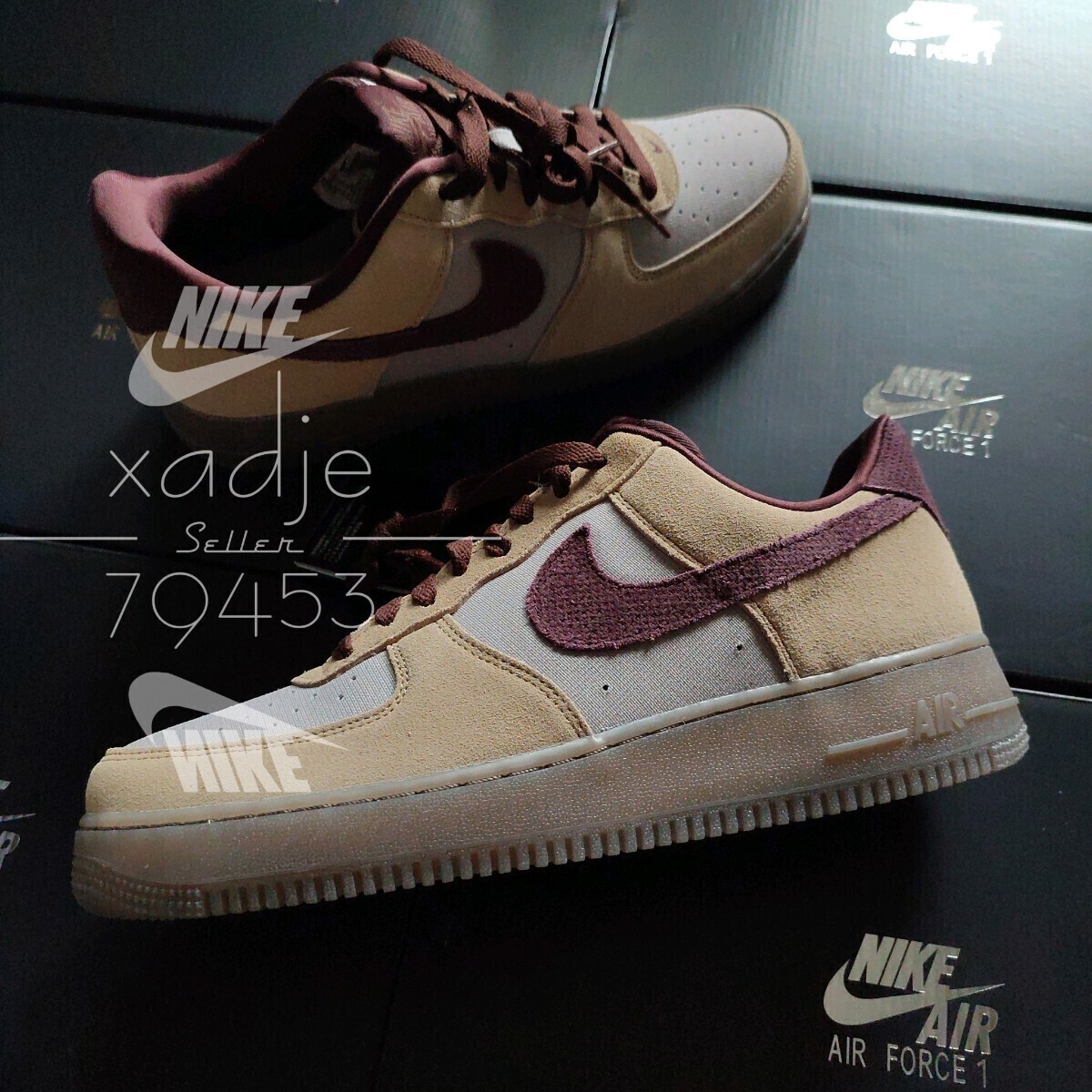 新品】1足のみ! JP30.5cm NIKE AIR FORCE 1 MID BY YOU ナイキ エア 