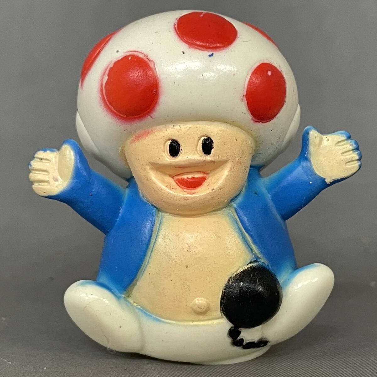 当時物 レトロ アマダ スーパーマリオ 缶ペンケース□マグネット付き