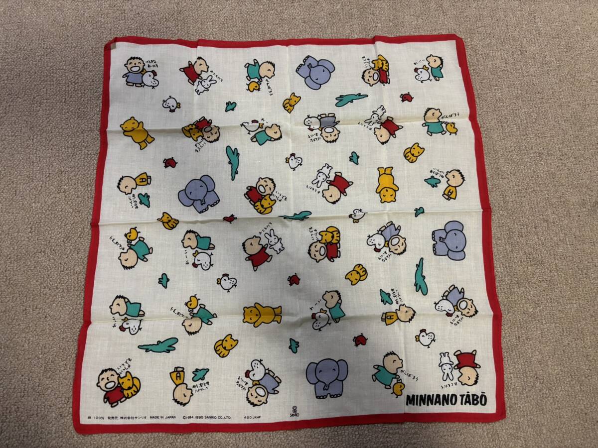 新品】【昭和レトロ.ポップ】当時物☆旧ロゴSANRIO(サンリオ)《MINNA