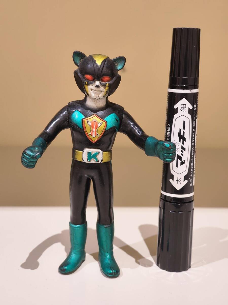 昭和レトロ ポピー 戦隊 ダイナマン ソフビ 人形 セット 1983 特撮