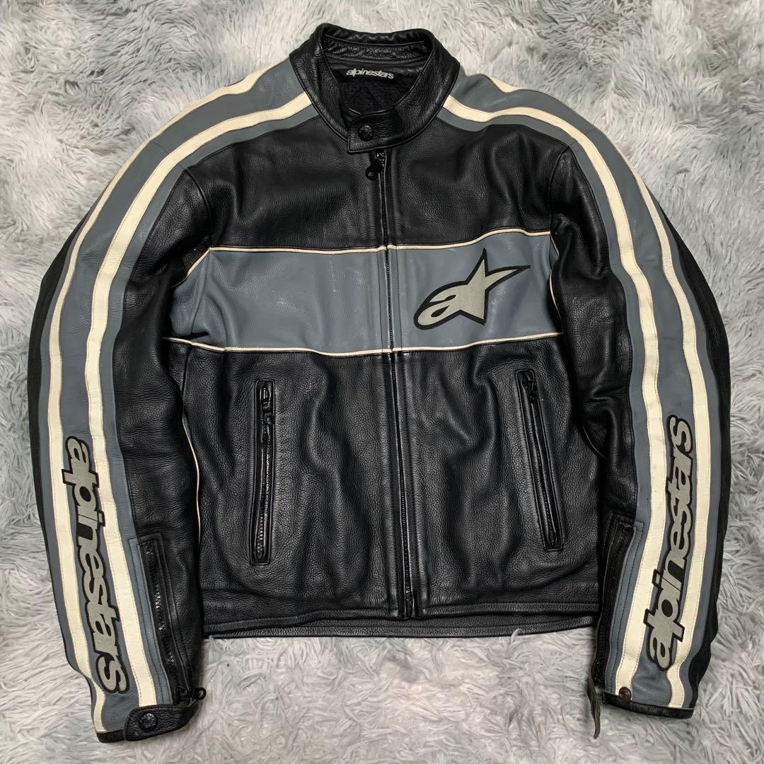 新品】ARLEN NESS アレンネス レザージャケット ブラック×オレンジ