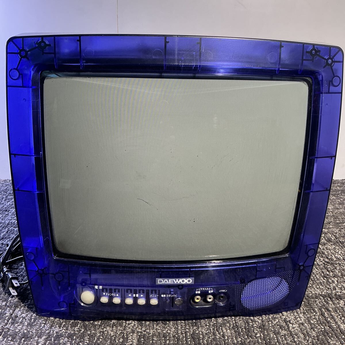 年代物の為ジャンク扱い】△SONY ソニー 14型 平面ブラウン管 テレビ