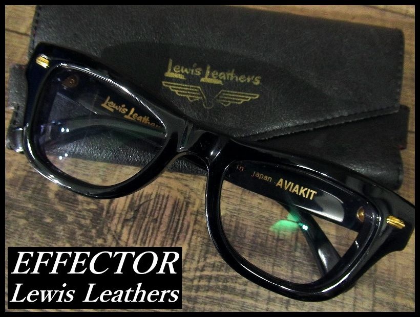 ◇ 希少 専用ケース付 EFFECTOR エフェクター × Lewis Leathers ルイス