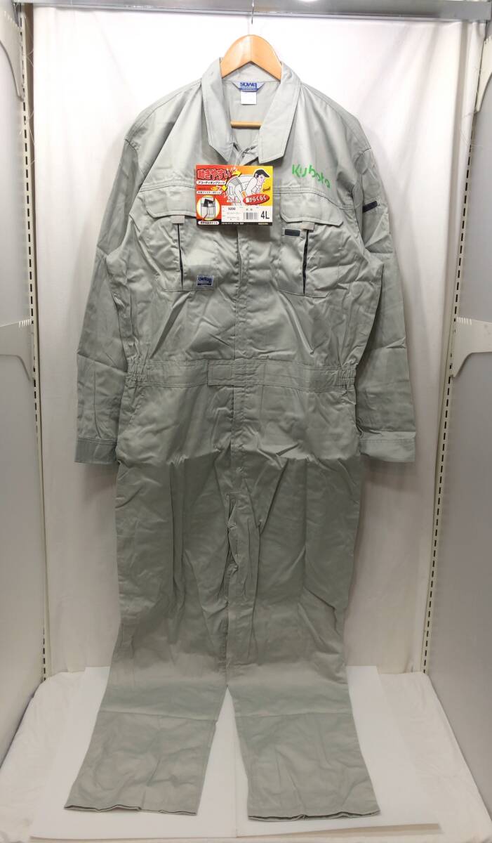 新品】新品 kubota クボタ つなぎ ツナギ 作業服 3L 半袖の落札情報