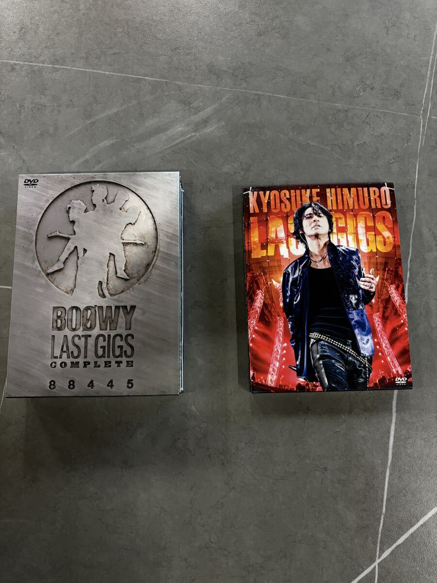 BOØWY & 氷室京介GIGS DVD ブルーレイ4巻まとめ売り KYOSUKE HIMURO THE COMPLETE FILM OF