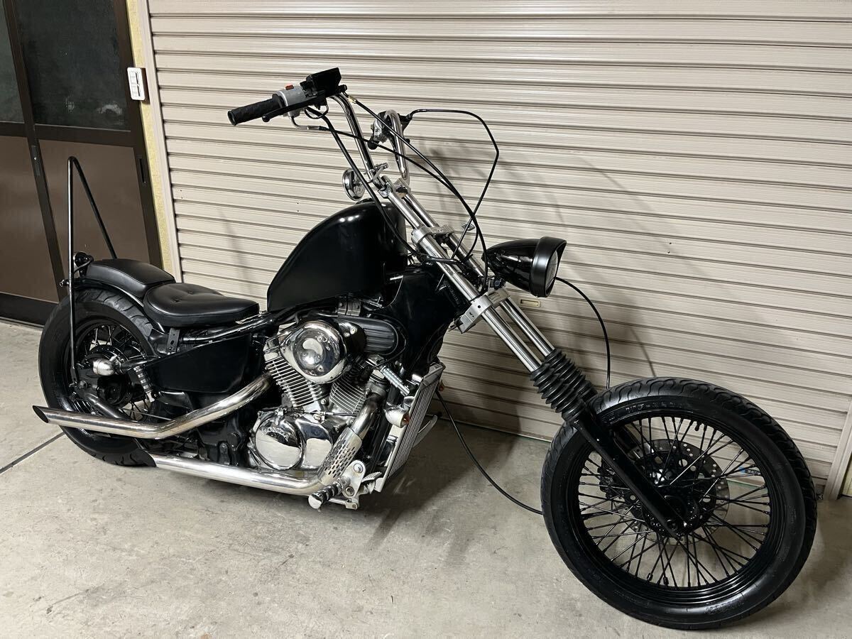 スティード400☆車検付 令和3年12月☆HONDA STEED☆ホンダ☆ローダウン