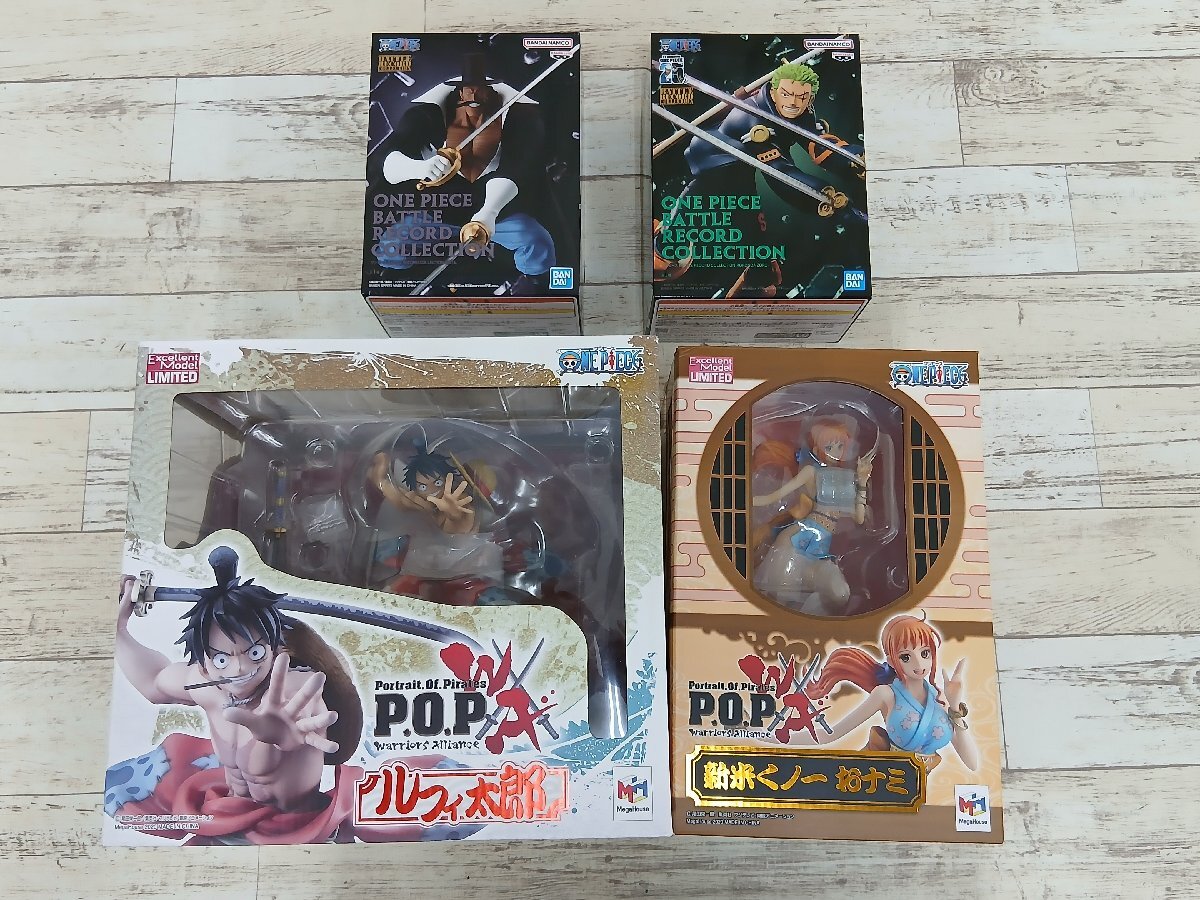 新品】【2種セット】ワンピース ワノ国 フィギュア ルフィ ゾロ ルフィ