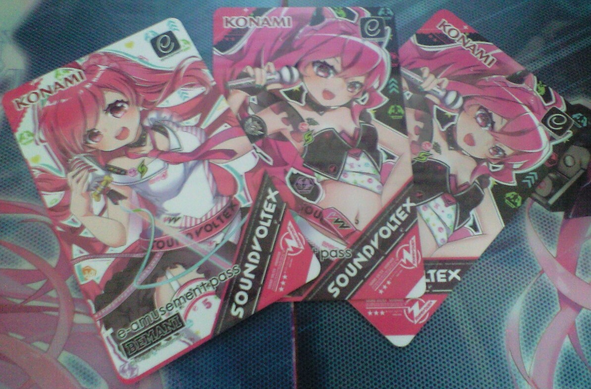 新品】sdvx icカード グレイス VIVID WAVE オリジナルe-amusement pass