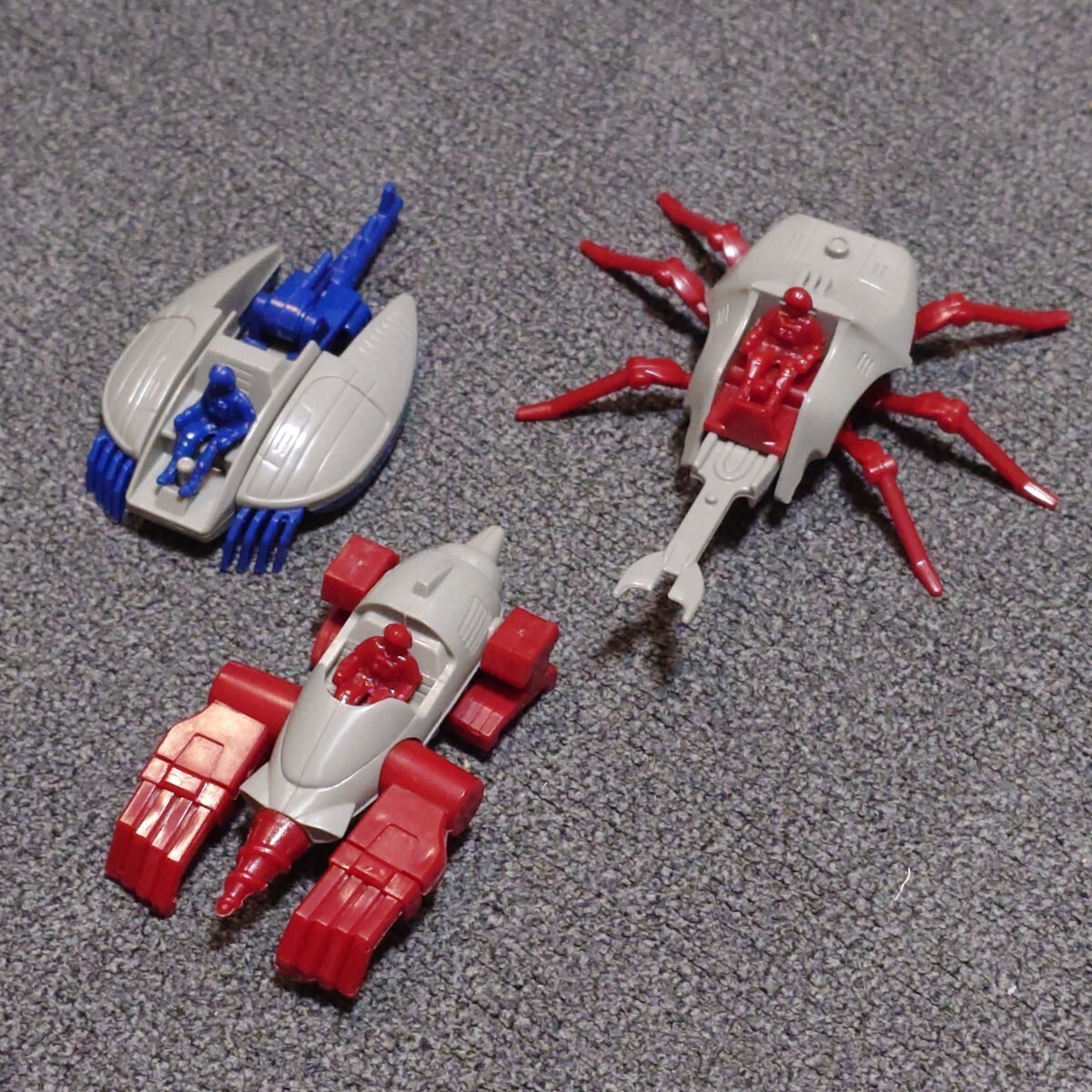 z605【食玩 森永】【アタックゾイド ZOIDS 8種8個完!! 菓子の箱付属