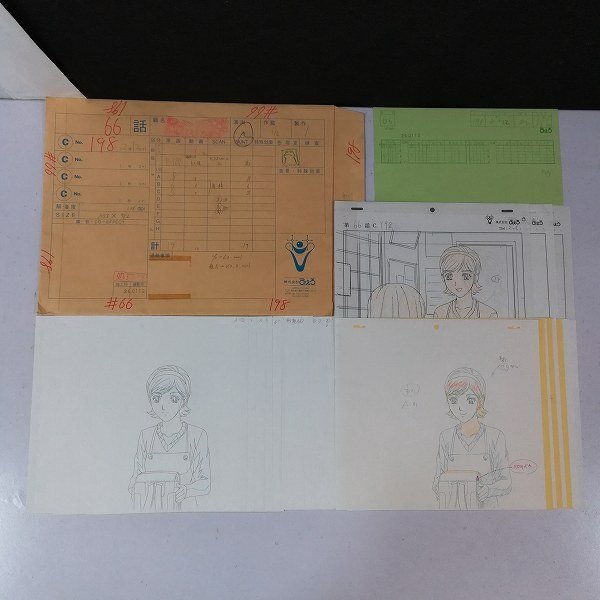 中古】シ-12（セル画・原画)神無月の巫女 原画・動画・レイアウト