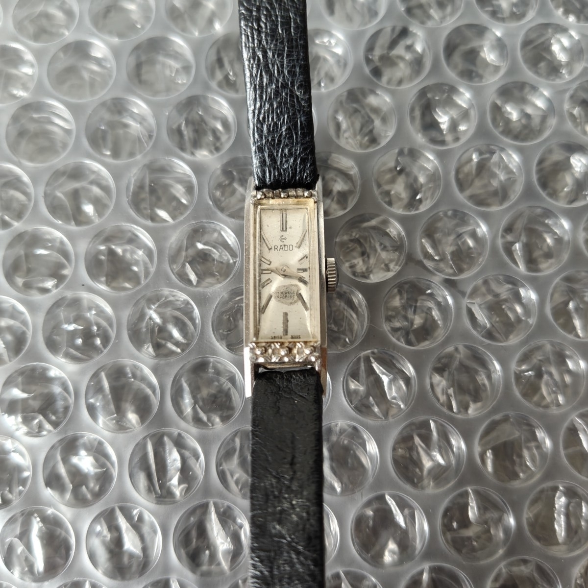 ラドー RADO PRINCESS / 17 JEWELS INCABLOC プラチナ PLATINUM 刻印