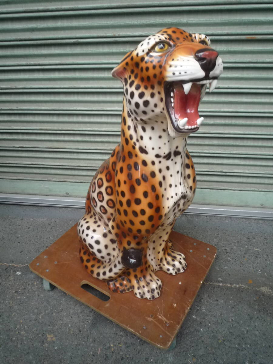 新品】【標本博物館】☆ヒョウ剥製☆ 剥製 頭骨 標本 敷物 毛皮 博物館