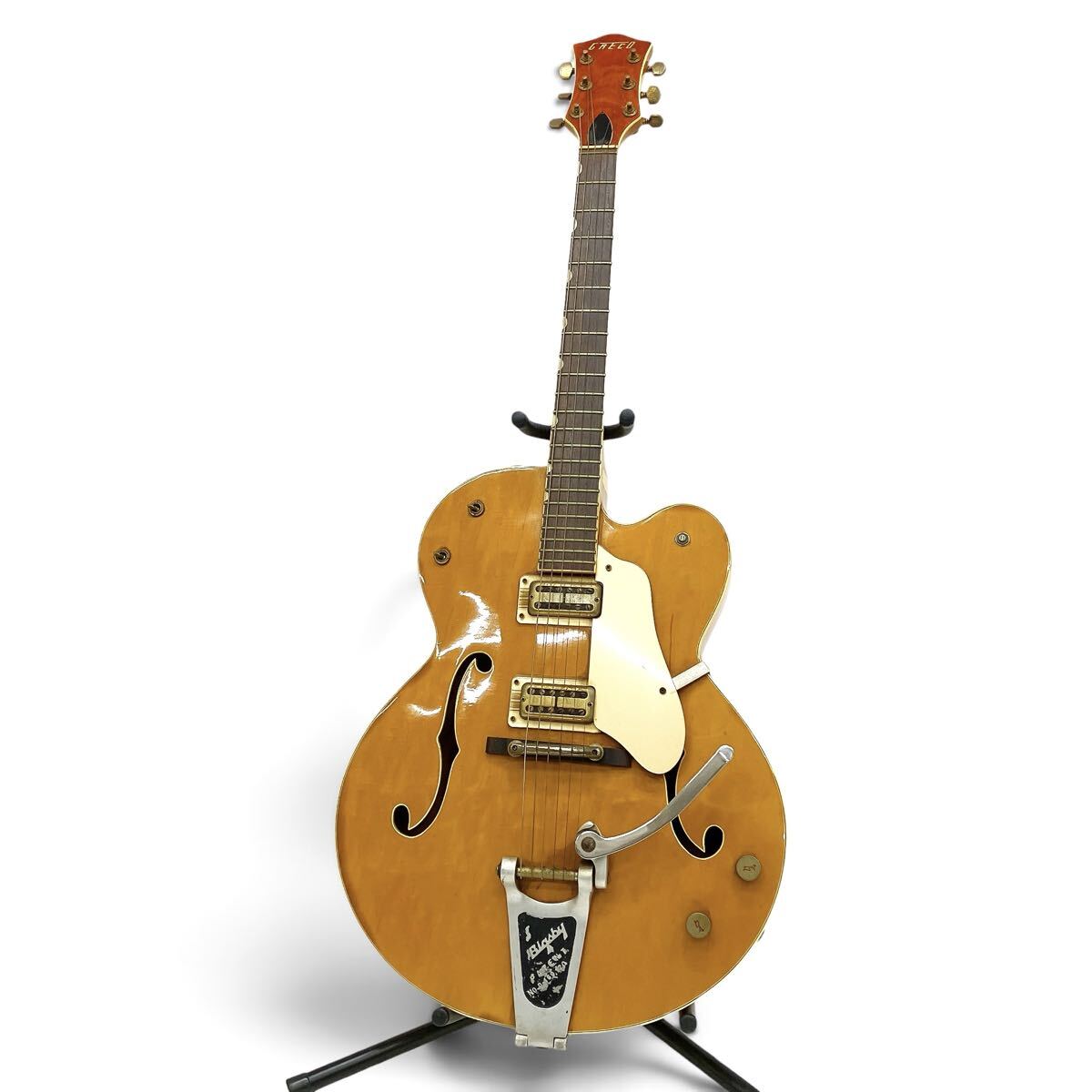 ♪◇Greco SA-550◇セミアコ◇フジゲン製◇80年◇レフティ→右利き用へ