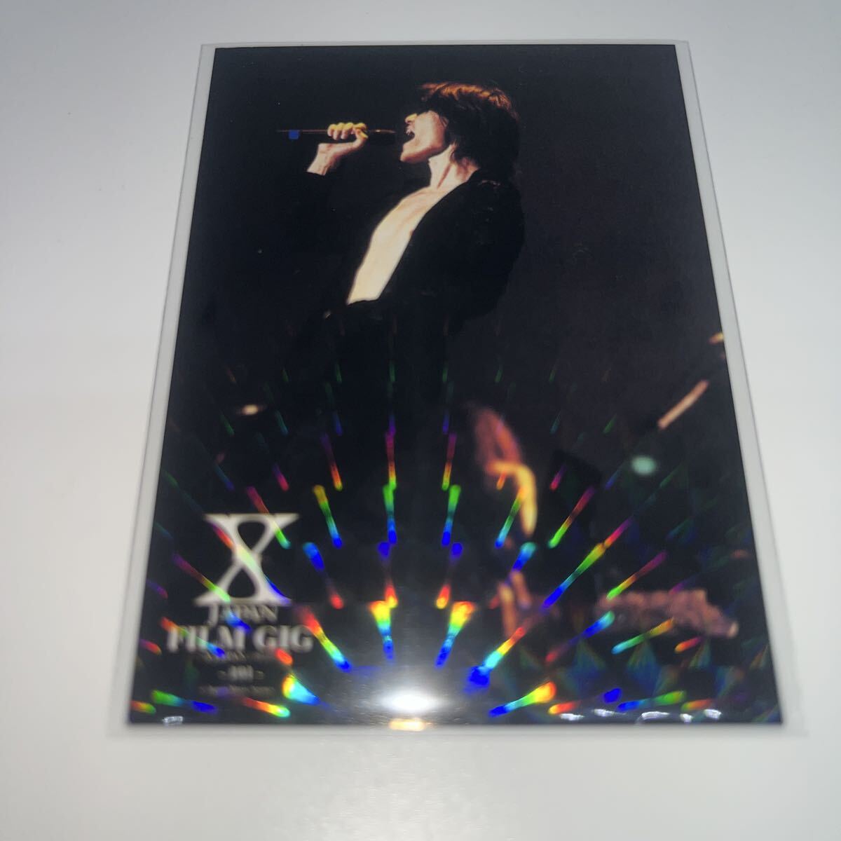X JAPAN FILM GIG トレーディングカード【HIDE】イエローハート XJAPAN