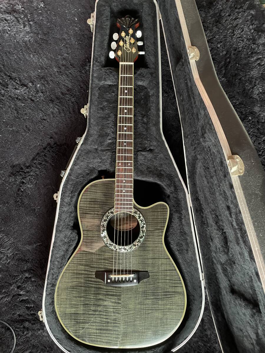 20FOO Morris TORNADO Z2 ZⅡ エレアコギター ケース付 日本製