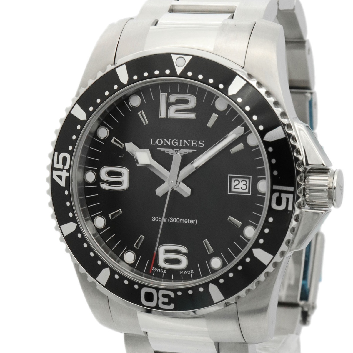 腕時計◇ LONGINES コンビ メンズ デイト ◇ 3針 SS 自動巻き 日付