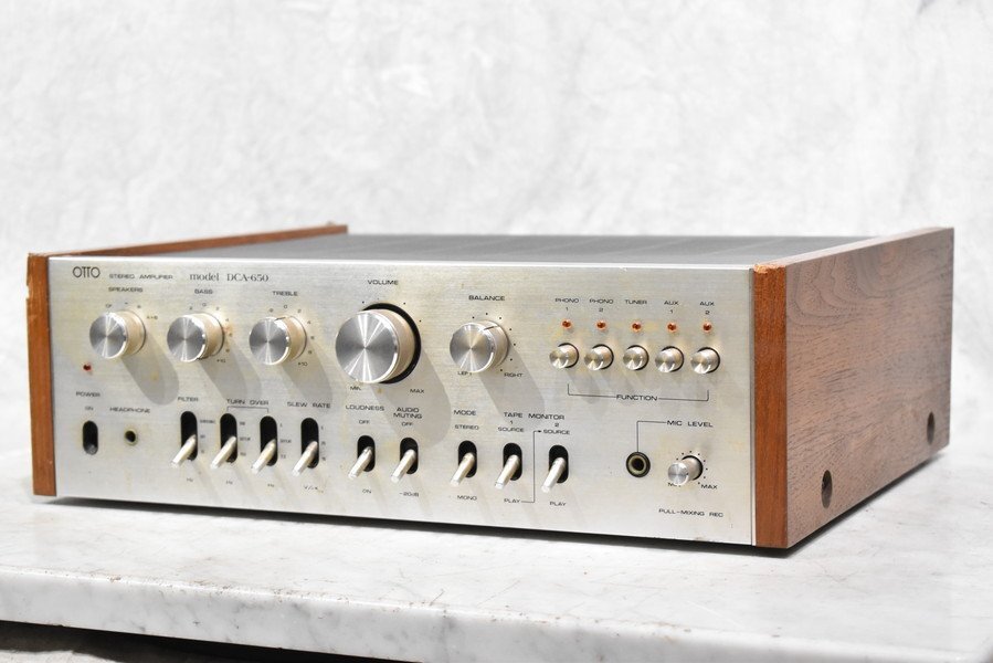 OTTO ステレオチューナー プリメインアンプ FMT-1001 DCA-1001 SANYO