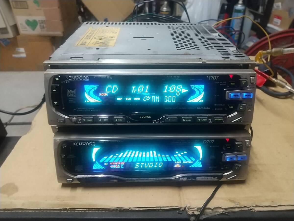 psi』 ケンウッド D909・MJ909 1DIN・1DINサイズ CD・MDレシーバー MD