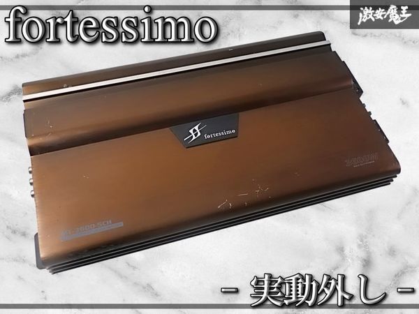 Fortessimo MT-3600-5ch 5chパワーアンプ MAX:3600W 本体のみ