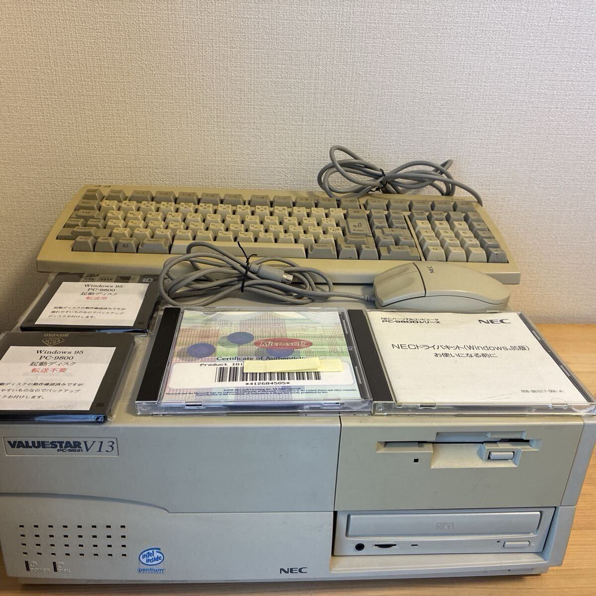 □ NEC エヌイーシー VALUESTAR バリュースター PC-9821 V166