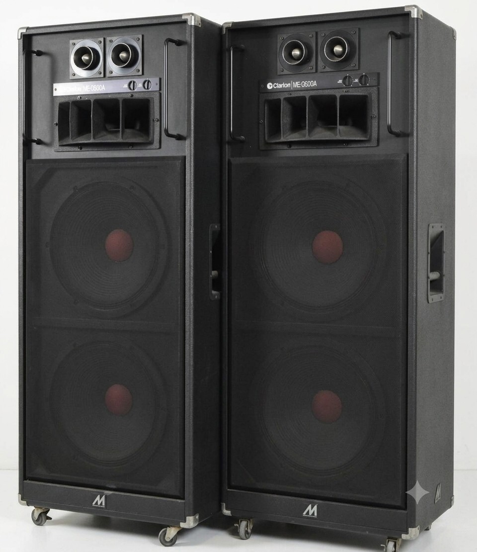 中古】クラリオン Clarion 埋め込み型 スピーカー カースピーカー 2個