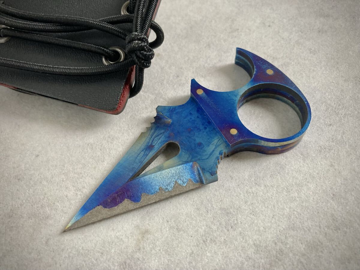 新品】【新品未使用美品】田村装備開発 KONOHA Sサイズ チタンナイフ