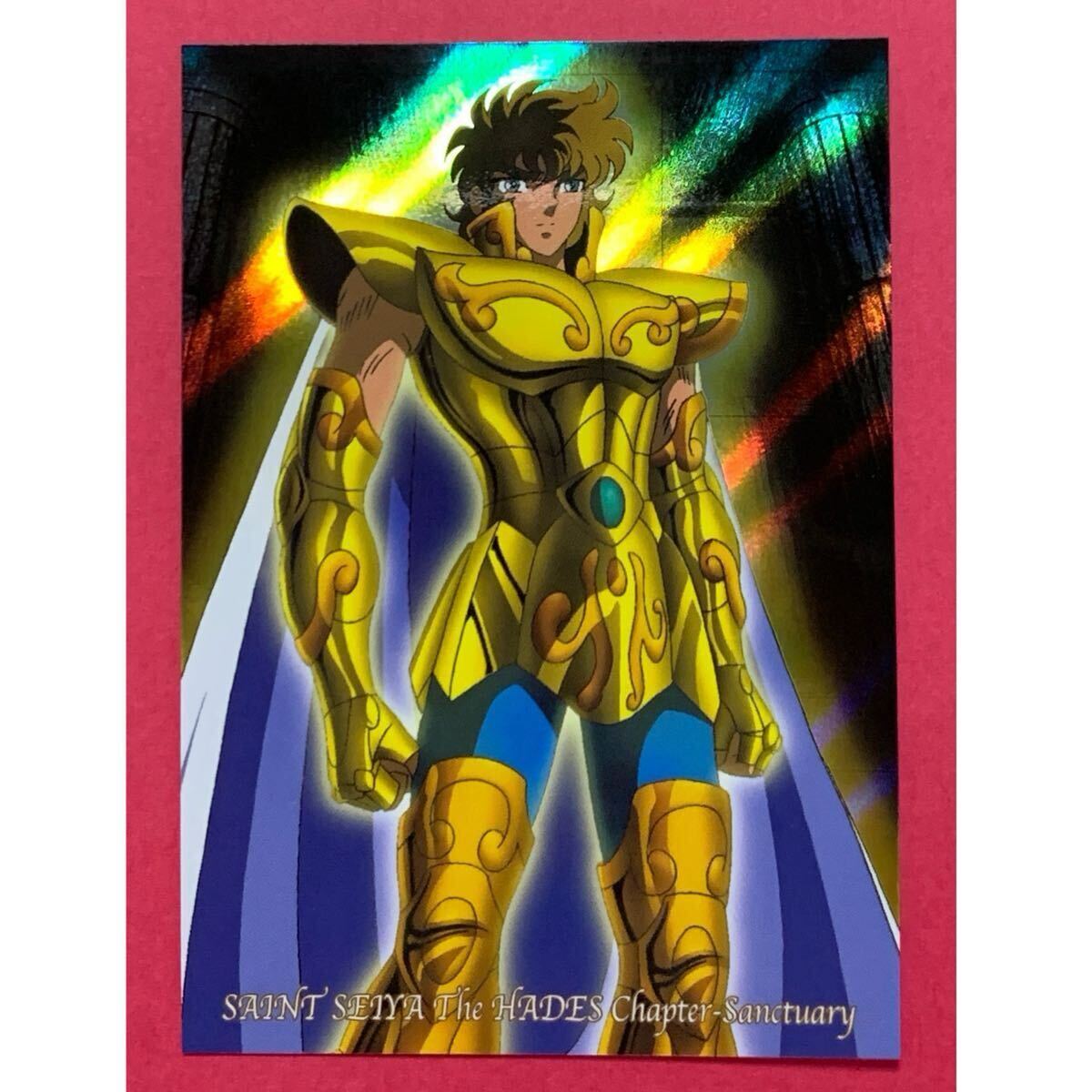 販促品 両面 聖闘士星矢 B2ポスター 冥王ハーデス十二宮編 ムウ サガ