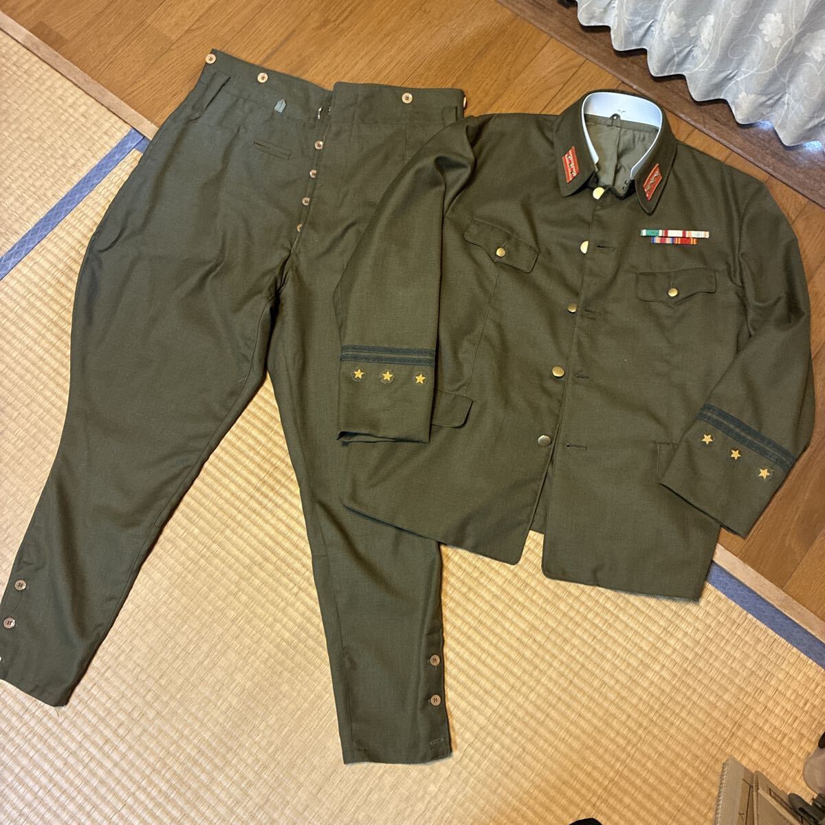 大日本帝国陸軍【チェッコ式 軍帽】複製品/青年将校/顎紐と汗止めは革