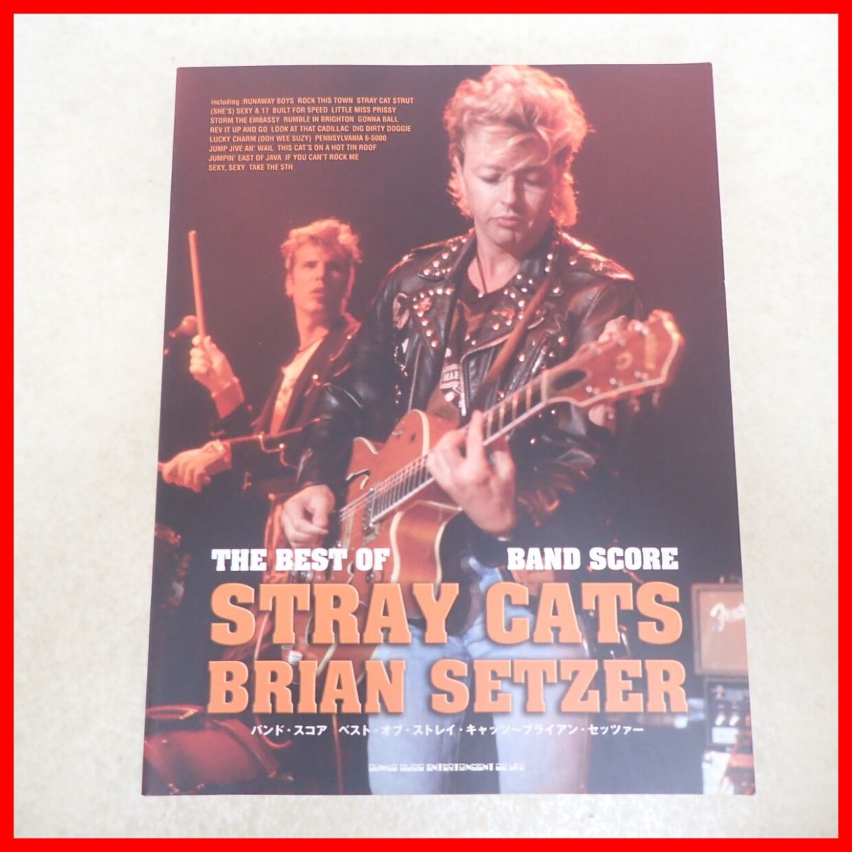 ストレイキャッツ／縦長ポスター Stray Cats ブライアン・セッツァーの