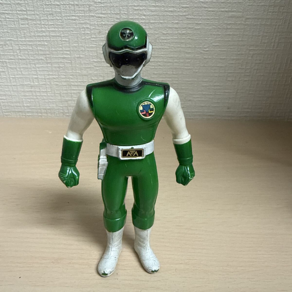 当時物】超合金 超新星フラッシュマン グリーンフラッシュ バンダイ