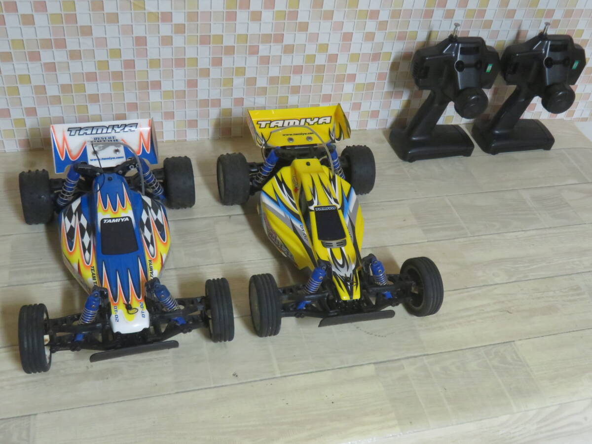 タミヤ サンドバイパー塗装済みボディ+ウイング DT-02 TRF201 用 未