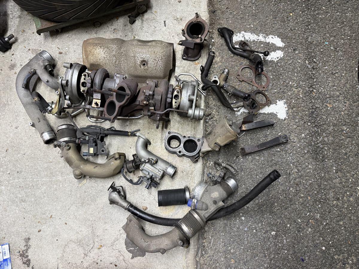 マツダ純正 FD3S RX-7 4型 13B-REW タービン 過給機 N3C1 A